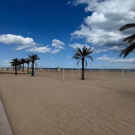 公寓 Lovely Family 2 Min. From The Playa de Gandia